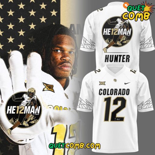 Colorado Buffaloes x HE12MAN Limited Edition Football Jersey