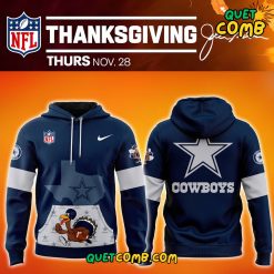 Dallas Cowboys Happy Thanksgiving 2024 Limited Edition Hoodie