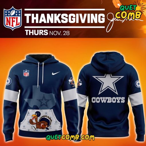 Dallas Cowboys Happy Thanksgiving 2024 Limited Edition Hoodie