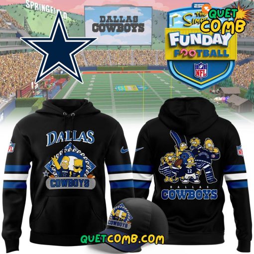 Dallas Cowboys Simpson Funday Football Special 2024 Limited Edition Hoodie