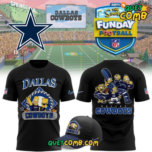 Dallas Cowboys Simpson Funday Football Special 2024 Limited Edition Tee