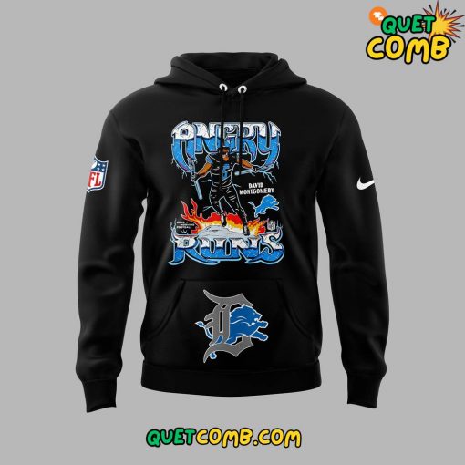 Detroit Lions  “Angry Runs” 2024 Limited Edition Hoodie