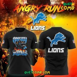 Detroit Lions  “Angry Runs” 2024 Limited Edition T-shirt