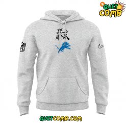 Detroit Lions “Be A Change Maker” 2024 Limited Edition Grey Hoodie