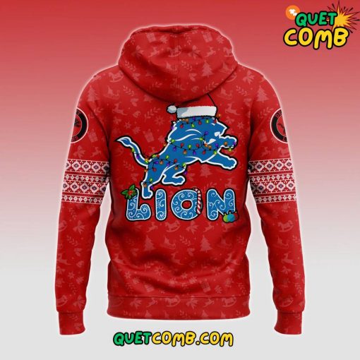 Detroit Lions Merry Christmas Special 2024 Limited Edition Hoodie