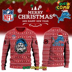 Detroit Lions Merry Christmas Special 2024 Limited Edition Sweater