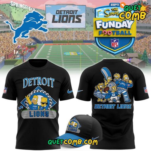 Detroit Lions Simpson Funday Football Special 2024 Limited Edition Tee