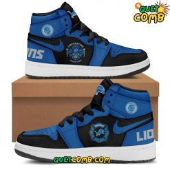 Detroit Lions x Firefighter Appreciation Night Limited Edition Air Jordan 1 Sneakers