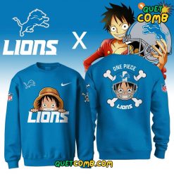 Detroit Lions x One Piece Limited Edition Sweatshirt