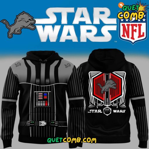 Detroit Lions x Star Wars Special Edition Black Hoodie