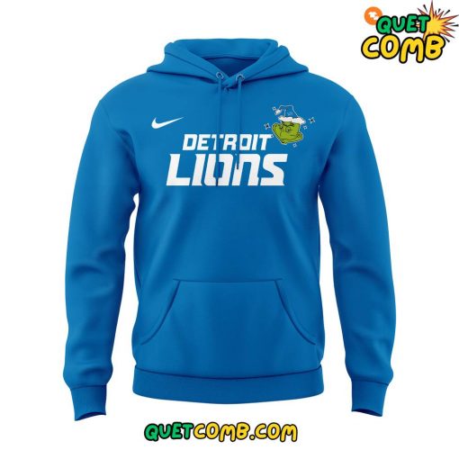 Detroit Lions x The Grinch Christmas 2024 Limited Edition Grey Hoodie