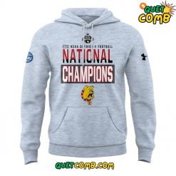 Ferris State x National Championship 2024 Limited Edition Grey Hoodie