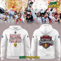 Ferris State x National Championship 2024 Limited Edition White Hoodie