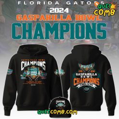 Florida Gators x Gasparilla Bowl Champion 2024 Limited Edition Black Hoodie