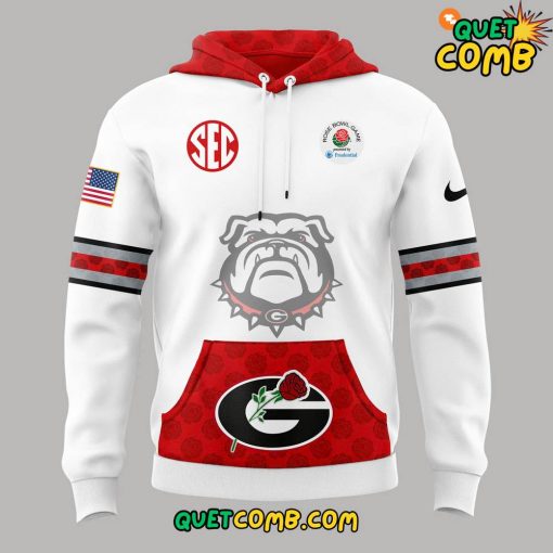 Georgia Bulldogs x Rose Bowl Game 2025 Playoff Limited Edition Hoodie