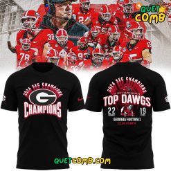 Georgia Bulldogs x SEC Championship 2024 Limited Edition T-shirt