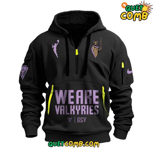 Golden State Valkyries Secondary Logo 2024 Limited Edition Quarter Zip Hoodie