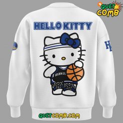 Golden State Warriors x Hello Kitty 2024 Limited Edition White Sweashirt