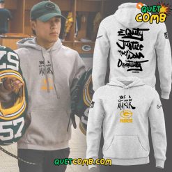 Green Bay Packers NFL Be A Change Maker Limited Edition Grey Hoodie