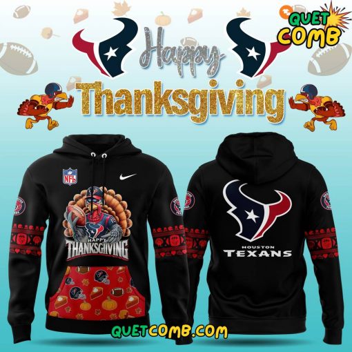 Houston Texans Happy Thankgiving 2024 Limited Edition Hoodie