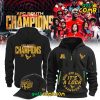 Navy Midshipmen CIC Trophy Champions 2024 Limited Edition Black Quarter Zip Hoodie