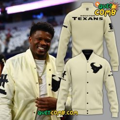 Houston Texans x Andre Johnson 2024 Limited Edition Baseball Jacket