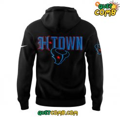 Houston Texans x Back to Back Division Champs 2024 Limited Edition Blue Hoodie