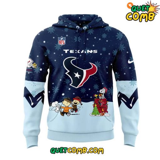 Houston Texans x Peanuts Snoopy Christmas 2024 Hoodie