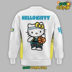 Indiana Pacers x Hello Kitty 2024 Limited Edition White Sweatshirt