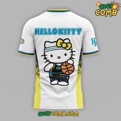 Indiana Pacers x Hello Kitty 2024 Limited Edition White Tshirt