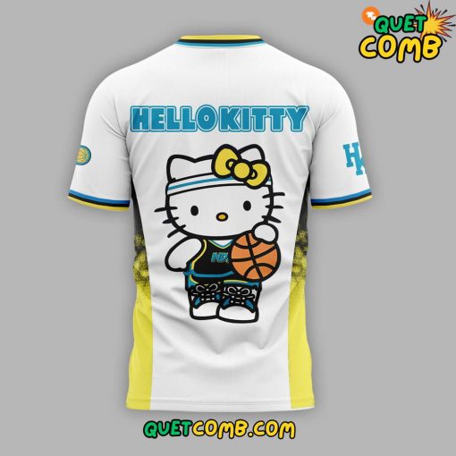 Indiana Pacers x Hello Kitty 2024 Limited Edition White T-shirt