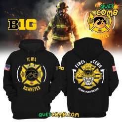 Iowa Hawkeye Firefighter Appreciation Night Limited Edition Hoodie