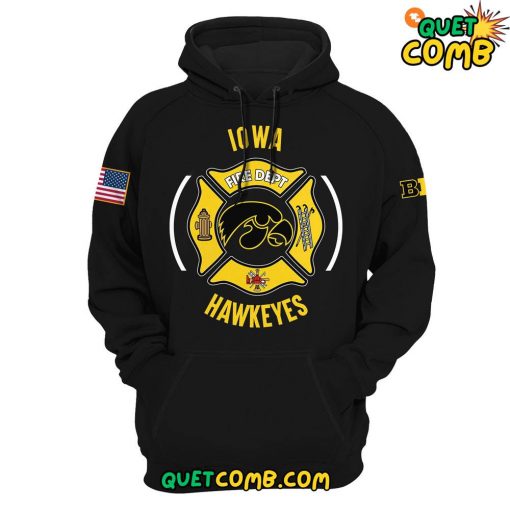 Iowa Hawkeye Firefighter Appreciation Night Limited Edition Hoodie