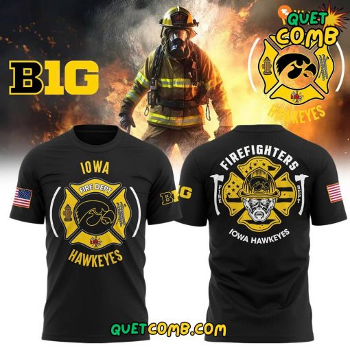 Iowa Hawkeye Firefighter Appreciation Night Limited Edition T-shirt