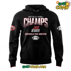 Jacksonville State Gamecocks x Conference USA Championship 2024 Black Hoodie