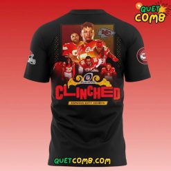 Kansas City Chiefs x Playoffs AFC West CLINCHED 2024 Tshirt