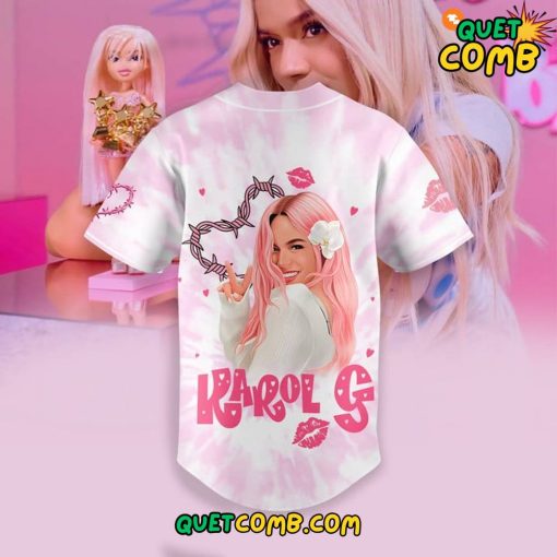 Karol G Limited Edition Pink Baseball Jersey