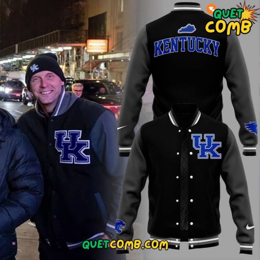 Kentucky Wildcats x Coach Mark Pope Limited Edition Baseball Jacket