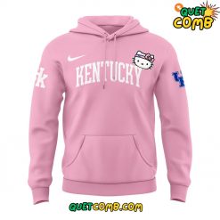 Kentucky Wildcats x Hello Kitty 2024 Limited Edition Pink Hoodie