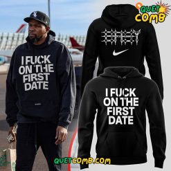 Kevin Durant I Fuck On The First Day 2024 Limited Edition Black Hoodie