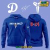 Los Angeles Dodgers Via Kobe Bryant & Via Vanessa Bryant Limited Edition Grey Hoodie