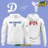 Los Angeles Dodgers Via Kobe Bryant & Via Vanessa Bryant Limited Edition Blue Hoodie