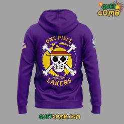 Los Angeles Lakers One Piece 2024 Limited Edition Purple Hoodie