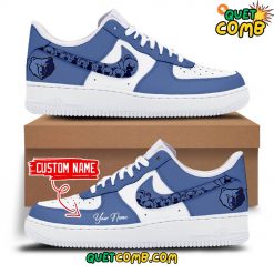 Memphis Grizzlies 2024 Limited Edition Air Force 1 Sneakers