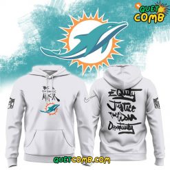 Miami Dolphins Be A Change Maker NFL Grey Hoodie