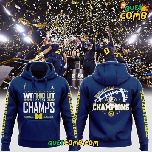 Michigan Basketball Special National Champions 2024 Limited Edition Hoodie