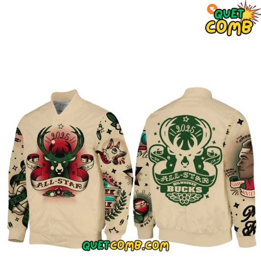 Milwaukee Bucks All Stars 2025 Limited Edition Baseball Jacket