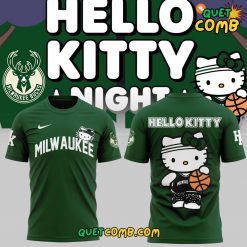 Milwaukee Bucks x Hello Kitty 2024 Limited Edition Tee