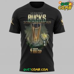 Milwaukee Bucks x NBA Cup Champions 2024 Limited Edition T-shirt