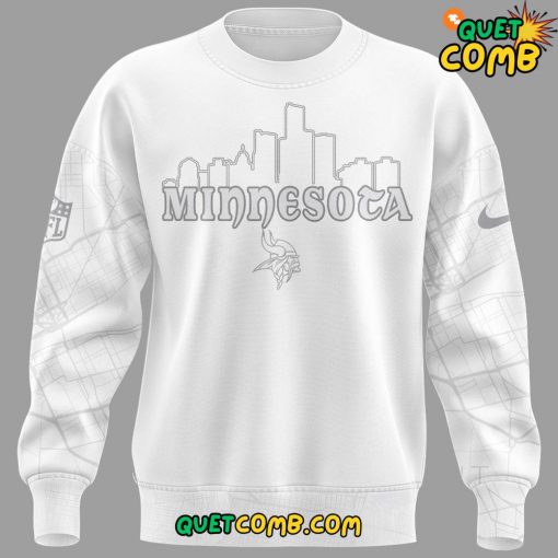 Minnesota Vikings 2024 Limited Edition White Sweatshirt